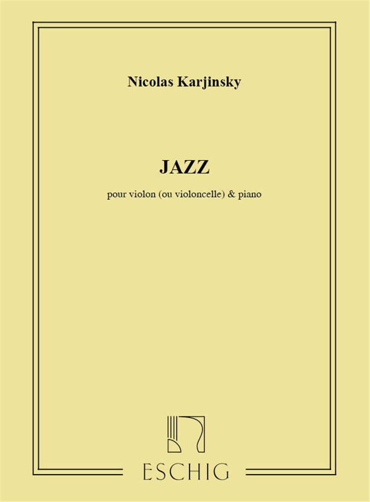 Jazz Violon-Piano
